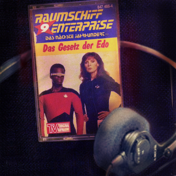 Curio & Co. uncovers the kitsch treasure German-language dramatization of Star Trek the Next Generation episode Justice on cassette.