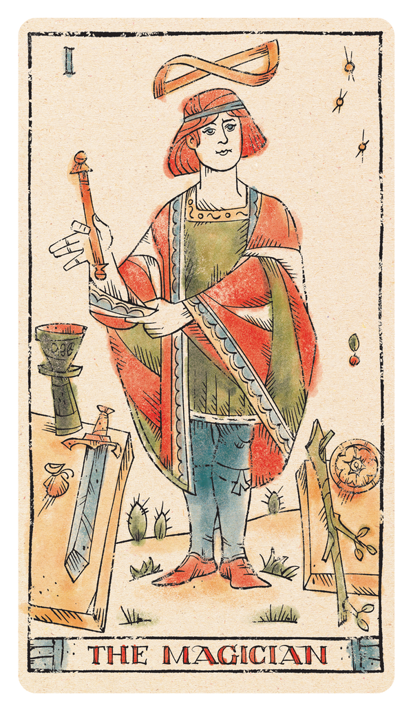 The Magician Card I - The Tarot of Musterberg