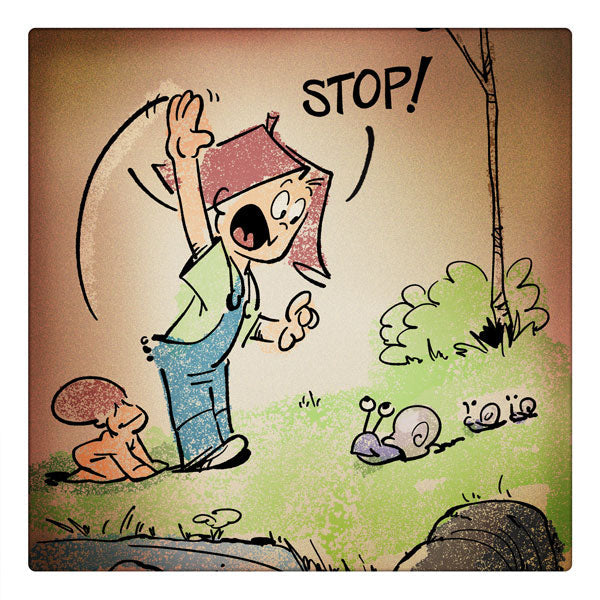 Curio & Co. looks at how classic comics like Frank and His Friend can help you manage stress. Curio and co. www.curioandco.com