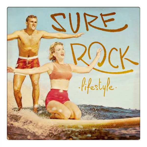 Curio & Co. catches a wave (and catches up on work) with some surf rock in the background. Curio and co. www.curioandco.com