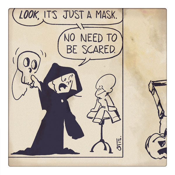 Curio & Co. celebrate a good old-fashioned Halloween with classic comic Frank and His Friend. Curio and Co. www.curioandco.com
