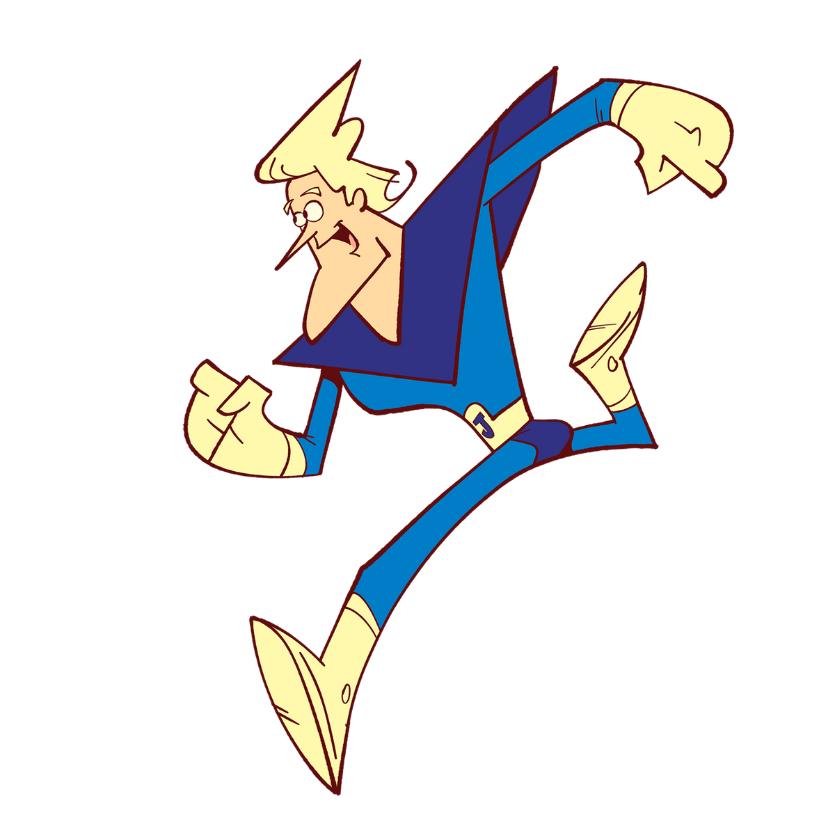 Spaceman Jax running - Curio & Co.