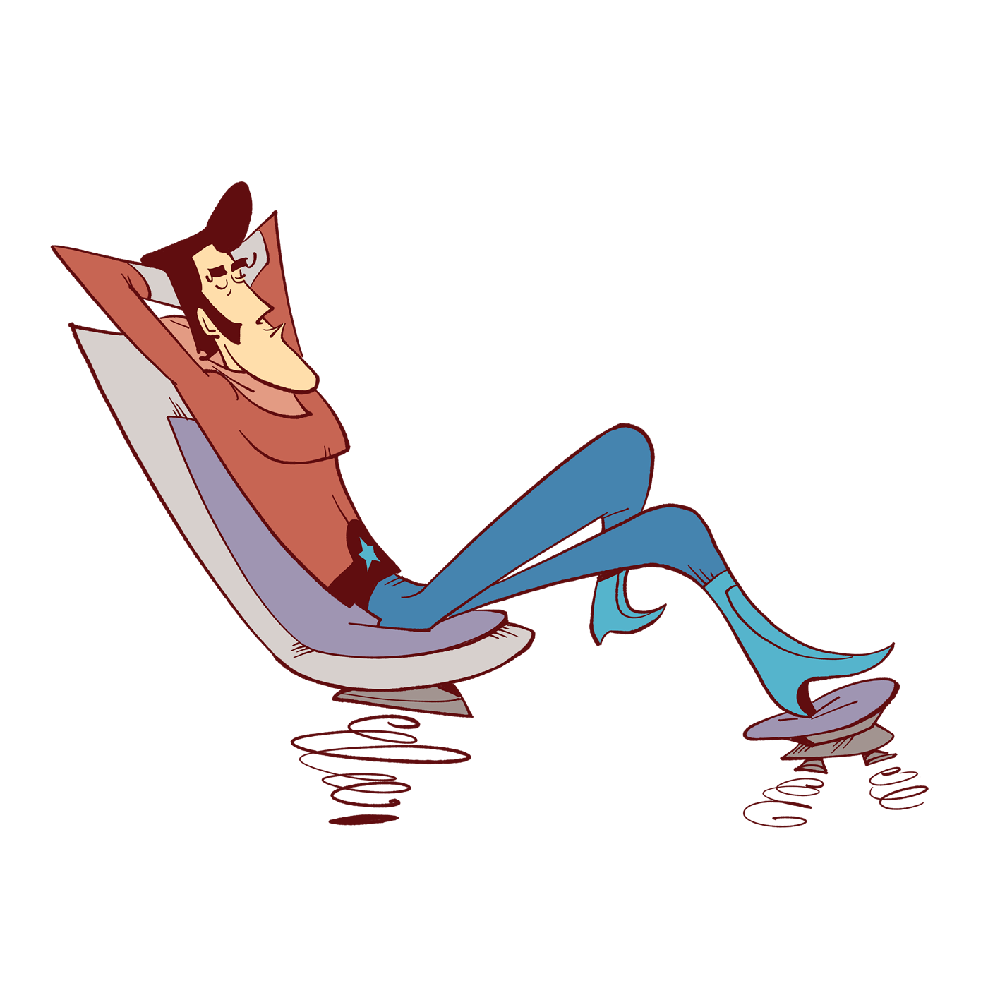 Star Cowboy Relaxing - from Spaceman Jax universe - Curio & Co.