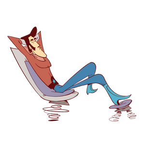 Star Cowboy Relaxing - from Spaceman Jax universe - Curio & Co.