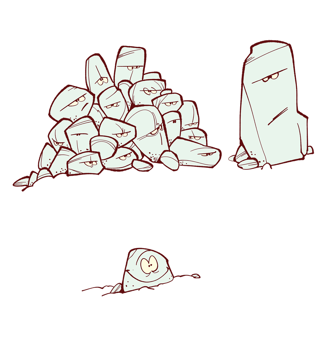 Zalfonen piled up rocks - Curio & Co.