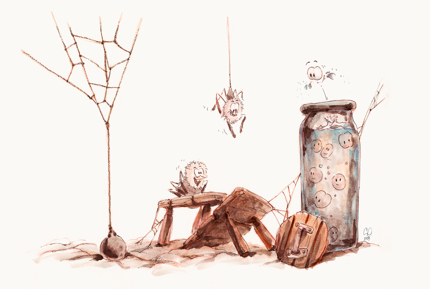 The Spiderweb of Mischief